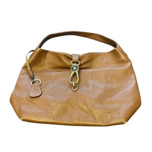Dooney & Bourke Leather Logo Lock shoulder bag